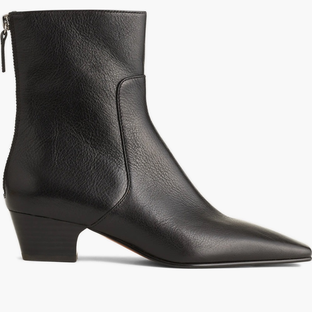 Madewell Lexi True Black Ankle Boots 9